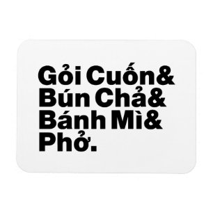 Vietnamese Street Food Magneet