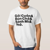 Vietnamese Street Food T-shirt (Voorkant)
