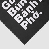 Vietnamese Street Food Tissuepapier (Detail)