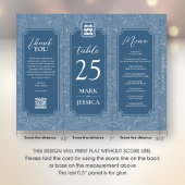 Vietnamese Tafelnummer, Menu & bedankkaart