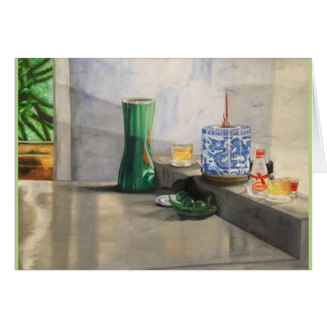 Vietnamese tempelaanbieding (Voorkant Horizontaal)