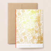 Vietnamese Têt 2020 in goud versierde Luxe KGC Folie Kaarten (Met envelop)