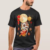 Vietnamese Tet Chinese Full Moon Festival medio he T-shirt (Voorkant)