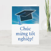 Vietnamese thiệp chúc mừng tốt nghiệp Afstuderen Kaart (Voorkant)