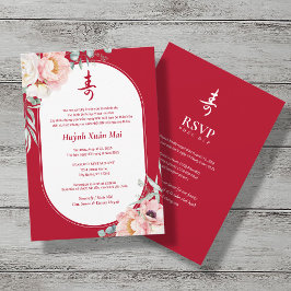 Vietnamese (Thiệp Mừng Thọ) Verjaardag met lange l Kaart