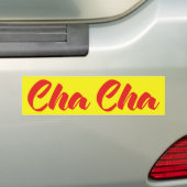 Vietnamese vader - Cha ~ Tiakng Vioottaal Bumpersticker (Op auto)