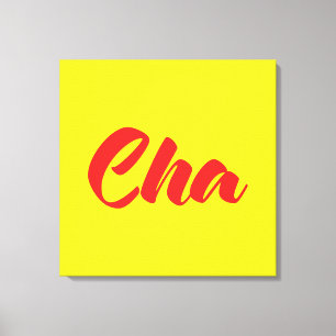 Vietnamese vader - Cha ~ Tiakng Vioottaal Canvas Afdruk