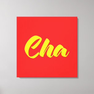 Vietnamese vader - Cha ~ Tiakng Vioottaal Canvas Afdruk