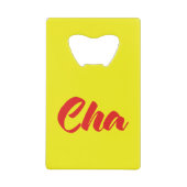 Vietnamese vader - Cha ~ Tiakng Vioottaal Creditkaart Flessenopener (Voorkant)