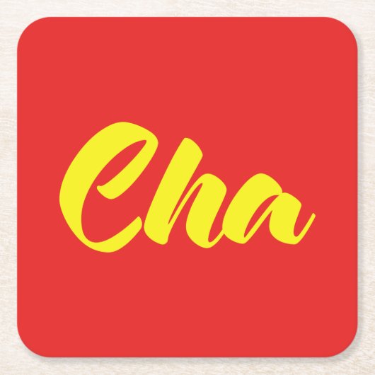 Vietnamese vader - Cha ~ Tiakng Vioottaal Kartonnen Onderzetters (Voorkant)