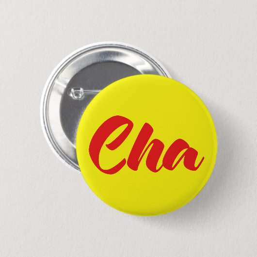 Vietnamese vader - Cha ~ Tiakng Vioottaal Ronde Button 5,7 Cm (Voorkant /achterkant)