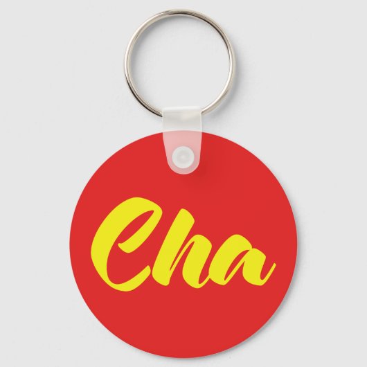 Vietnamese vader - Cha ~ Tiakng Vioottaal Sleutelhanger (Voorkant)