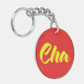 Vietnamese vader - Cha ~ Tiakng Vioottaal Sleutelhanger (Voorkant Links)