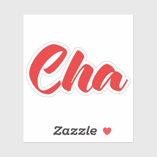 Vietnamese vader - Cha ~ Tiakng Vioottaal Sticker (Vel)