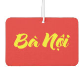 Vietnamese (vaderskant) oma - Bà Nội Luchtverfrisser (Voorkant)