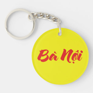 Vietnamese (vaderskant) oma - Bà Nội Sleutelhanger