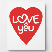 Vietnamese Valentijn & Love Yêu Asian Wordplay Fotoplaat (Voorkant)
