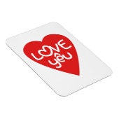 Vietnamese Valentijn & Love Yêu Asian Wordplay Magneet (Rechterzijde)