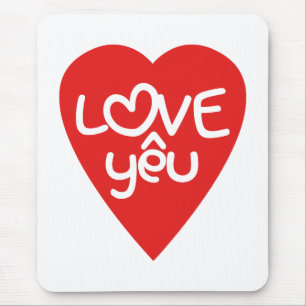 Vietnamese Valentijn & Love Yêu Asian Wordplay Muismat