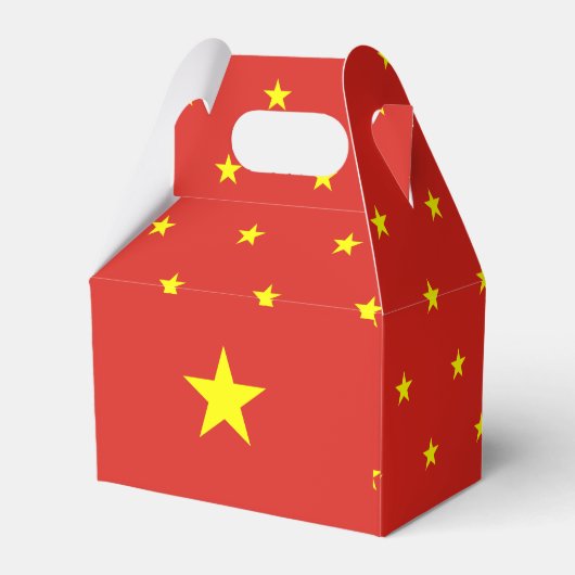 Vietnamese vlag bedankdoosjes (Achterkant)