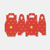 Vietnamese vlag bedankdoosjes (Uitgevouwen)