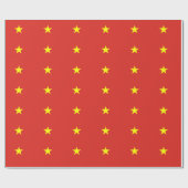 Vietnamese vlag cadeaupapier (Vlak)