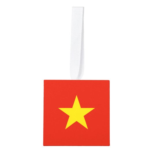 Vietnamese vlag decoratie (Voorkant)