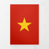 Vietnamese vlag drieluik kaart (Cover)