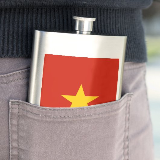 Vietnamese vlag flacon (Voorbeeld)