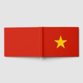 Vietnamese vlag gastenboek (Volledig)