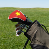 Vietnamese vlag golfheadcover (Insitu)