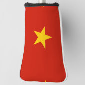 Vietnamese vlag golfheadcover (Draai 90)