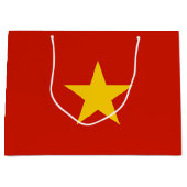 Vietnamese vlag groot cadeauzakje (Voorkant)