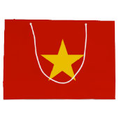 Vietnamese vlag groot cadeauzakje (Achterkant)