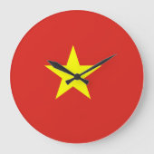 Vietnamese vlag grote klok (Voorkant)