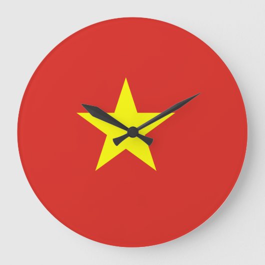 Vietnamese vlag grote klok (Voorkant)
