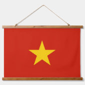 Vietnamese vlag hangend wandkleed (Voorkant)