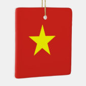 Vietnamese vlag keramisch ornament (Rechts)