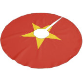 Vietnamese vlag kerstboom rok (Gekanteld)