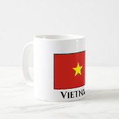 Vietnamese vlag koffiemok (Voorkant links)
