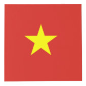 Vietnamese vlag kubus (Rechts)
