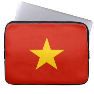 Vietnamese vlag laptop sleeve