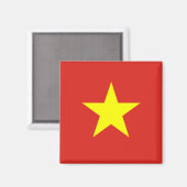 Vietnamese vlag magneet (Voorkant / Achterkant)