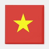 Vietnamese vlag magneet (Voorkant)