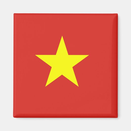 Vietnamese vlag magneet (Voorkant)