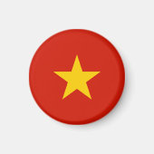 Vietnamese vlag magneet (Voorkant)