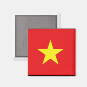 Vietnamese vlag magneet (Voorkant / Achterkant)