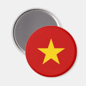 Vietnamese vlag magneet (Voorkant / Achterkant)