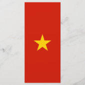 Vietnamese vlag menu (Voorkant)
