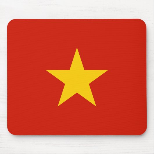 Vietnamese vlag muismat (Voorkant)